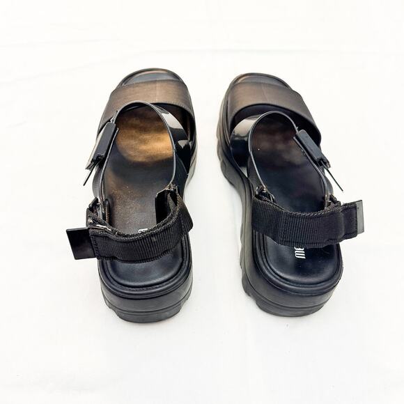 Melissa Shoes Kick Off Strappy Sporty Sandals Platform Size 9 - Picture 2 of 6